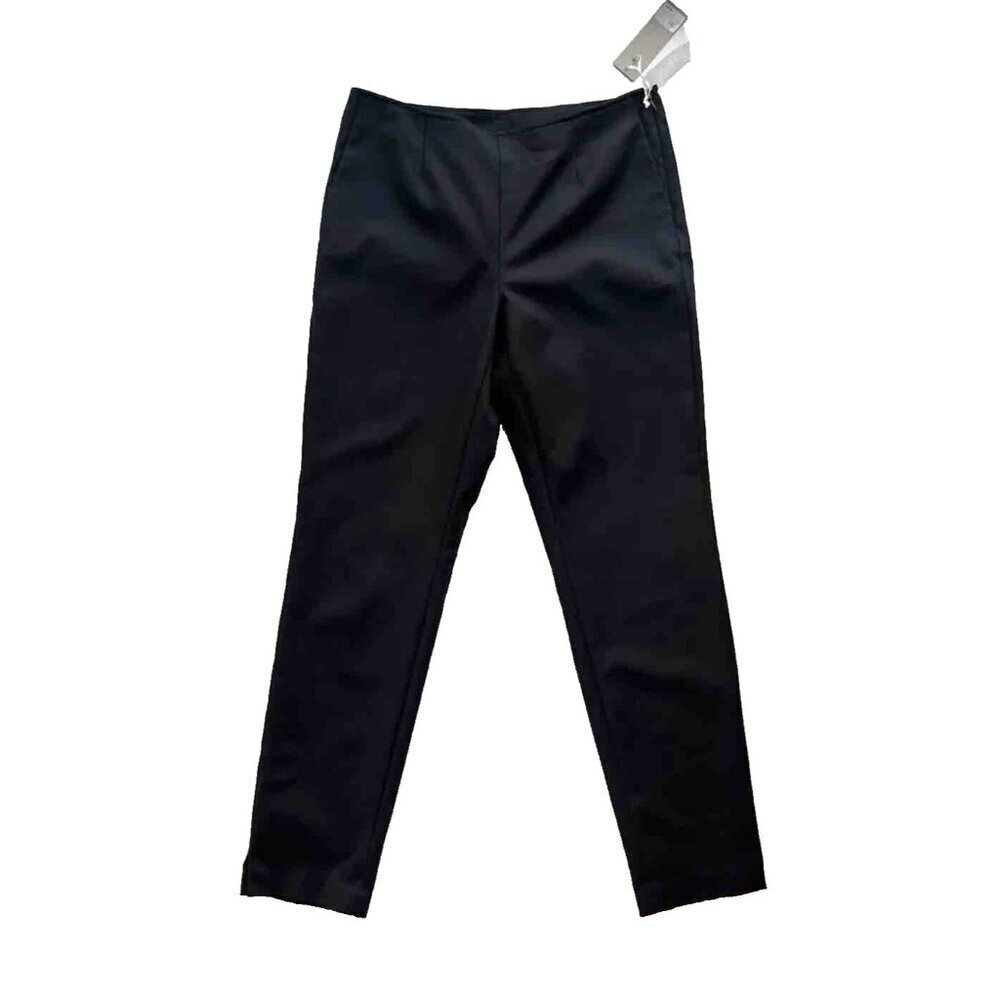 Emerson Rose Women's Black Knit Twill Woven Ankle Slim Pants Trousers Size 4 - Picture 7 of 14